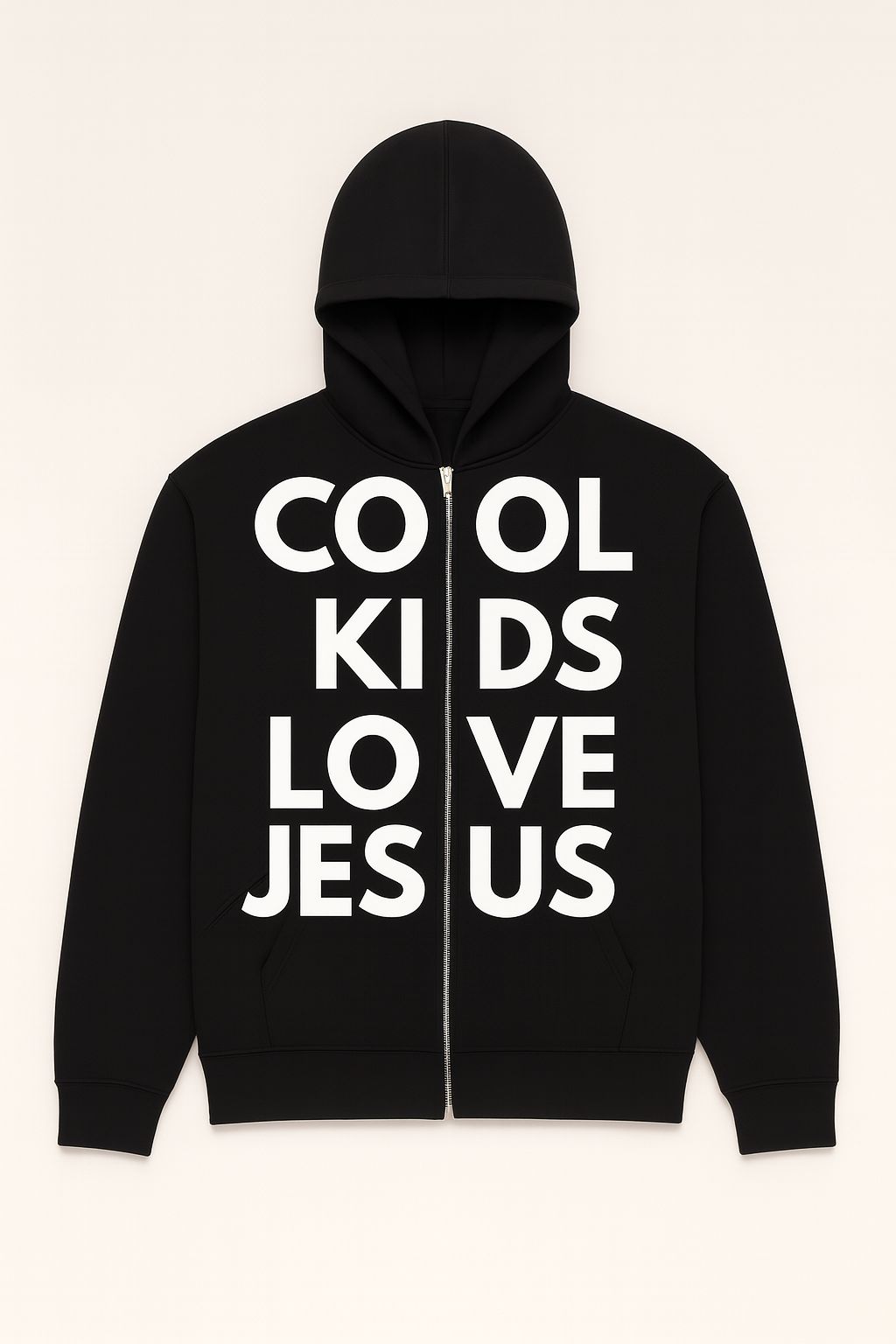 COOL KIDS LOVE JESUS ZIPPER